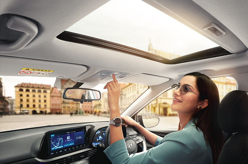 Electric sunroof