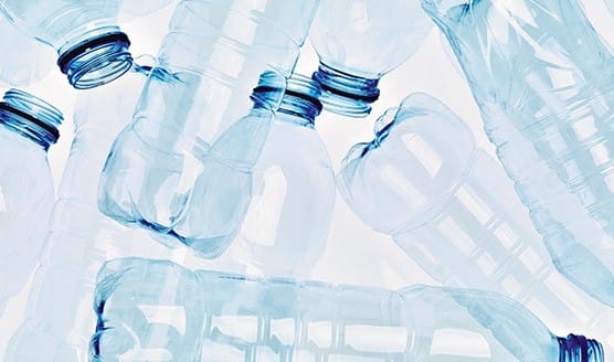 recycled bottles