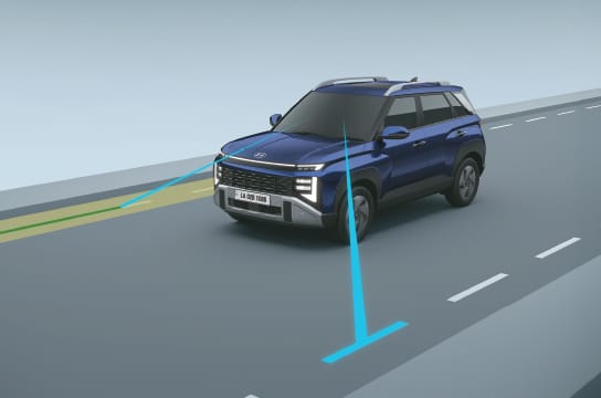 Hyundai Venue Lane Following Assist