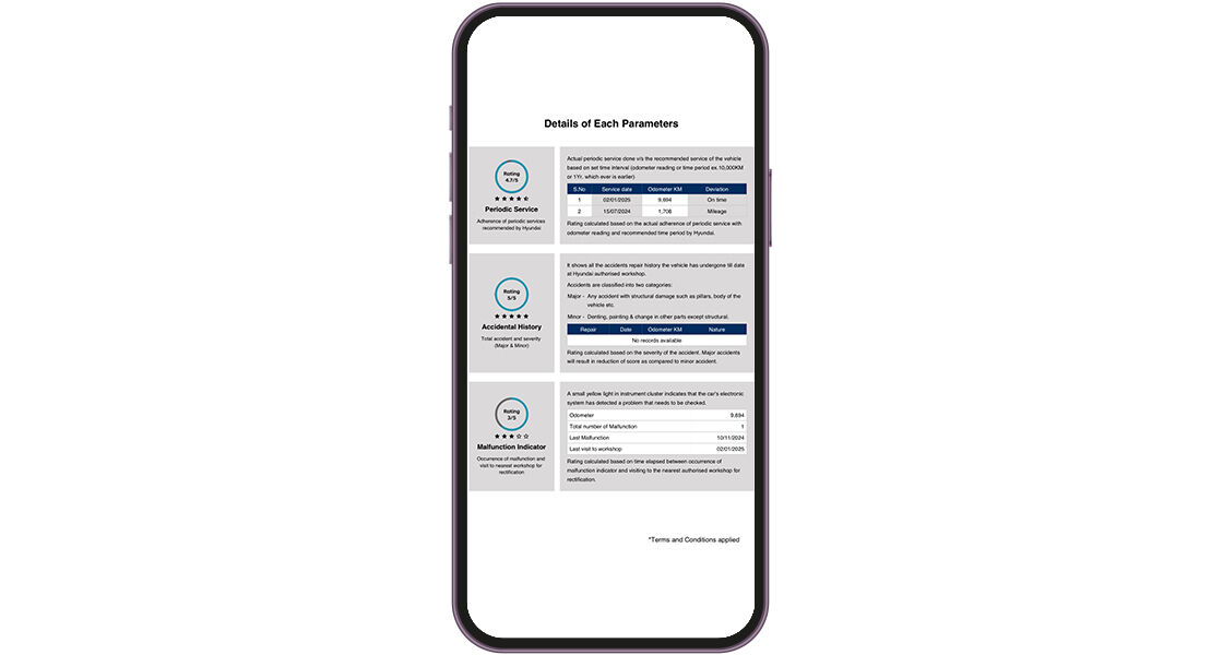 detailed report