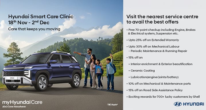 Hyundai Motor India Limited Launches Nationwide Smart Care Clinic for Enhanced Ownership Experience