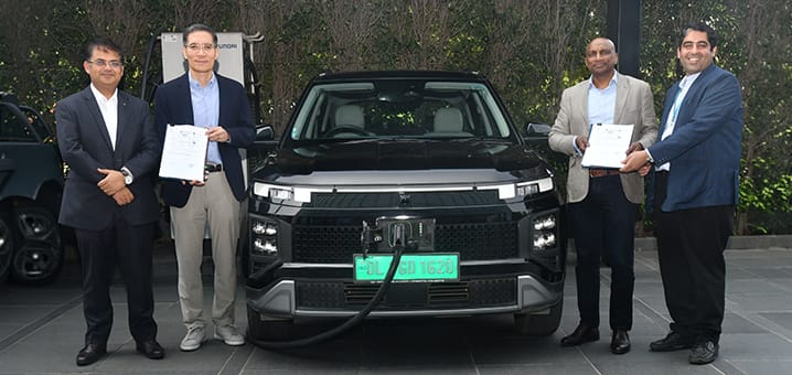 Hyundai Motor India and Jio-bp join hands to integrate EV charging network