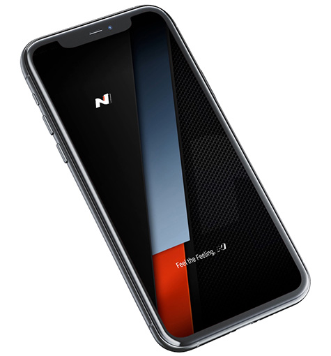 Hyundai N App 모바일 화면