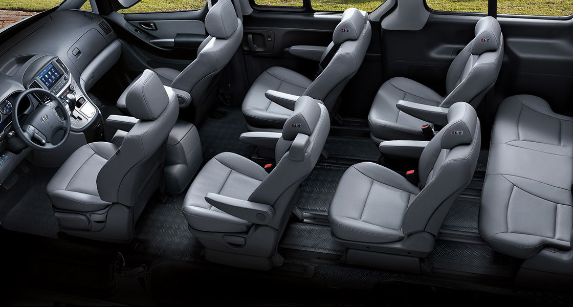 GRAND STAREX Urban 9-seater Premium Special (Gray artificial leather seat)