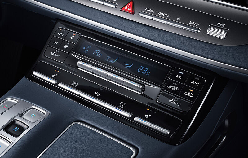Dual-zone full automatic air conditioning (air cleaning mode)