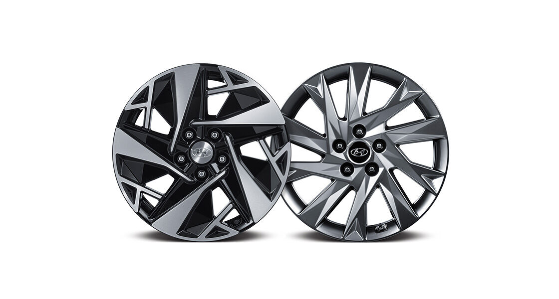 GRANDEUR Hybrid 17-inch aerodynamic alloy wheel & 18-inch sputtering alloy wheel for calligraphy only