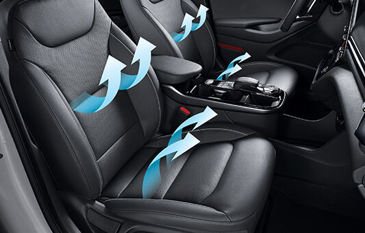IONIQ Front seat ventilation
