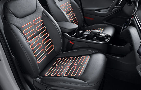 IONIQ Front seat heating