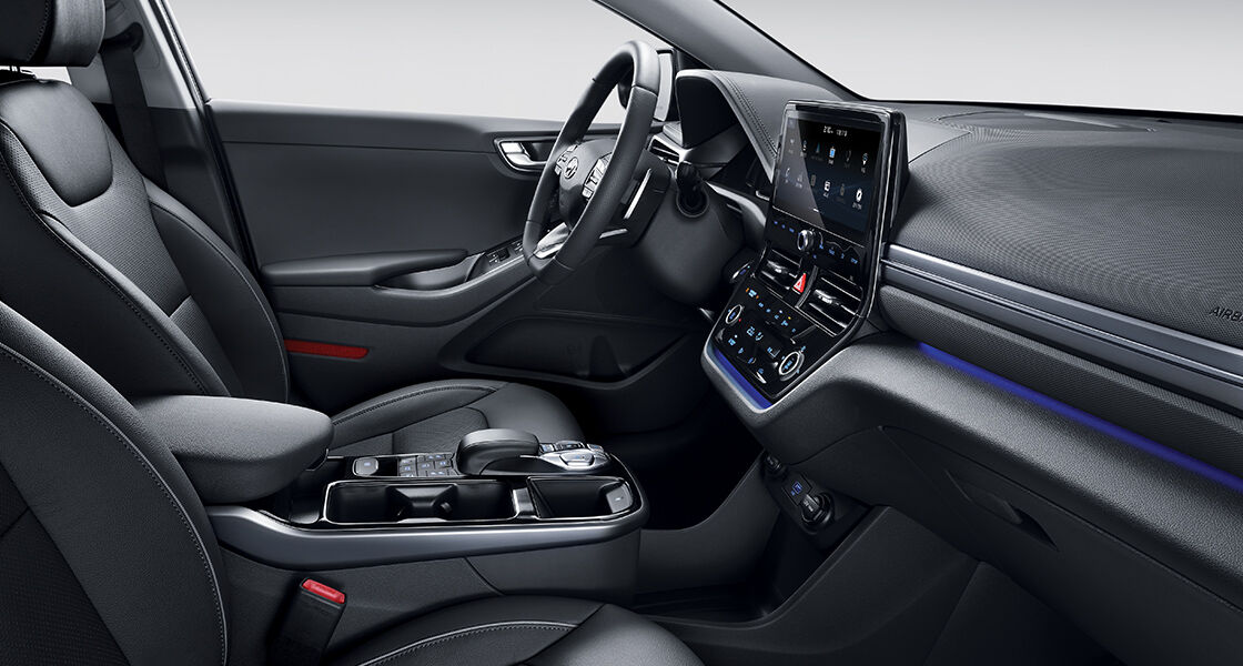 IONIQ Electric Black Interior