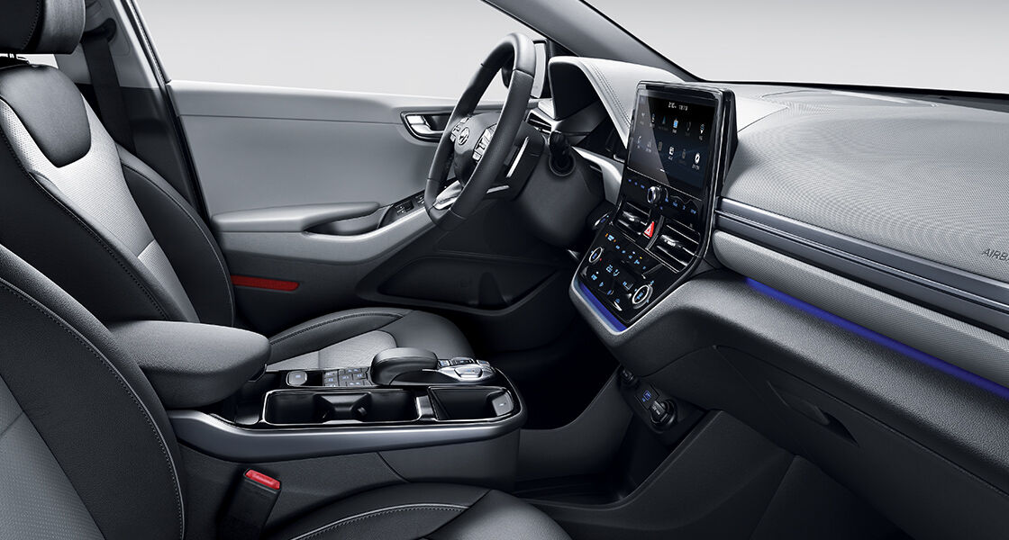 IONIQ Electric Gray Interior
