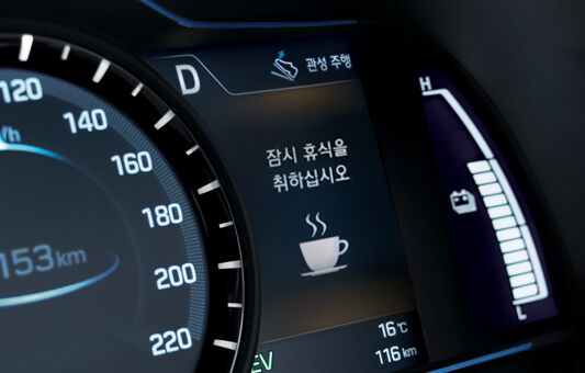 Driver attention warning