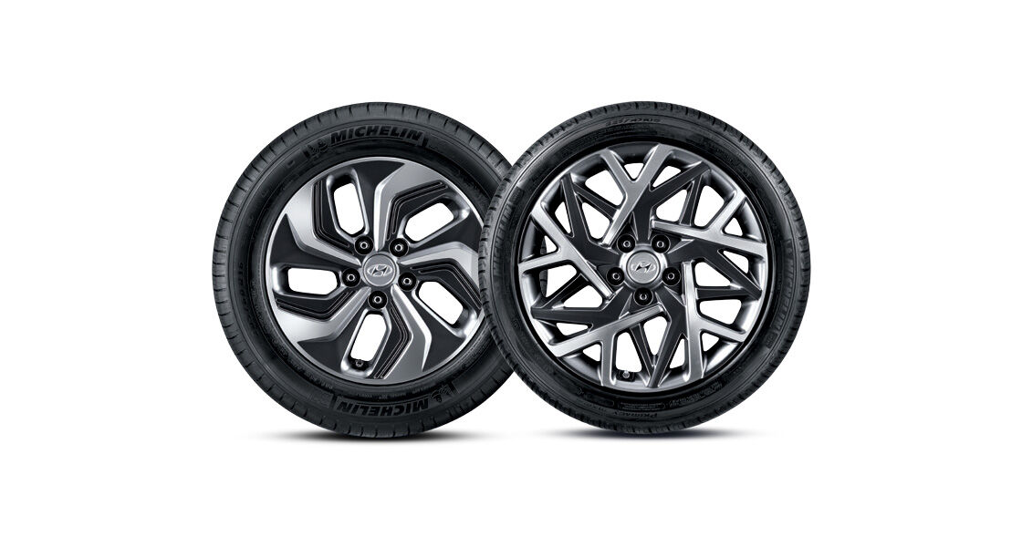 KONA Michelin tires and 16”, 18” alloy wheel