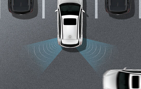 KONA Rear Cross-Traffic Collision Warning (RCCW)