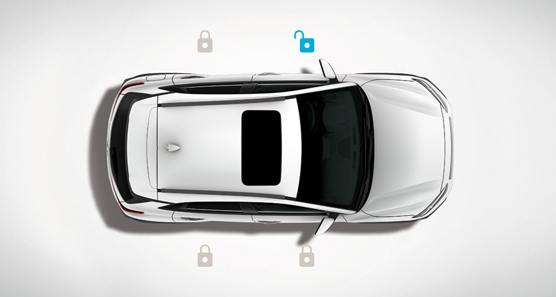 KONA Safety unlock system