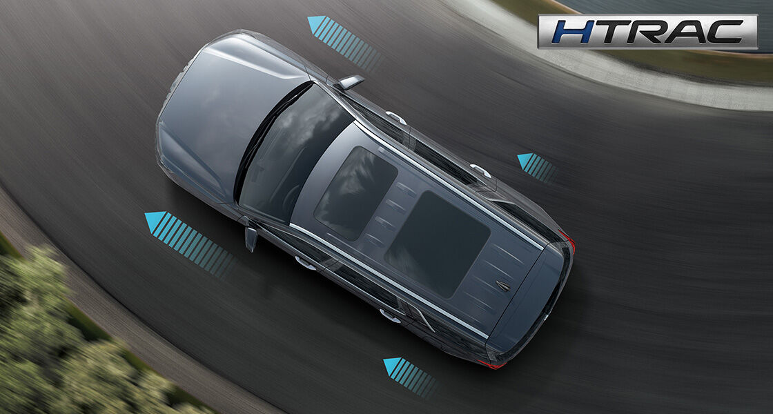 팰리세이드 전자식 AWD 시스템 (HTRAC)