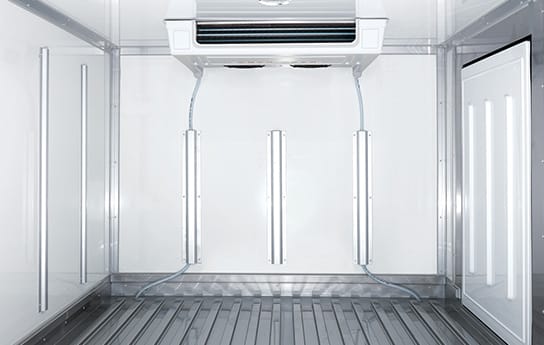 포터2 특장차 저상냉동탑차 증발기 및 화물실 – 일반 트윈컴프