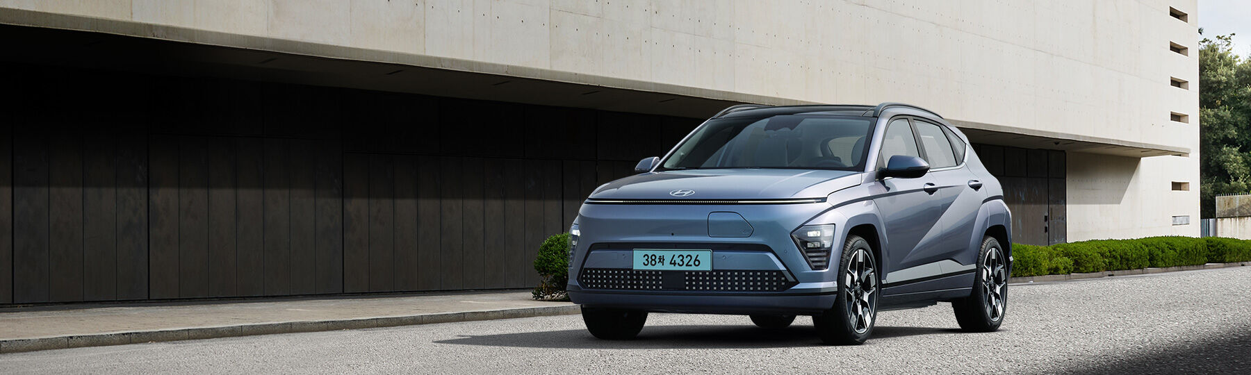 The all-new Kona Electric Key Visual