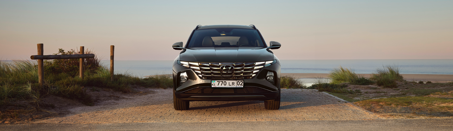 The all-new TUCSON highlights key visual