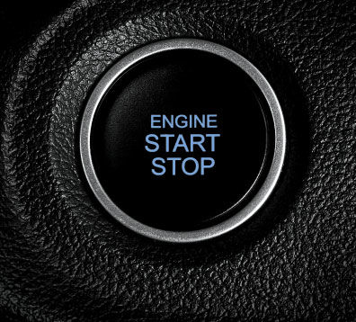 Engine start button and keyless entry