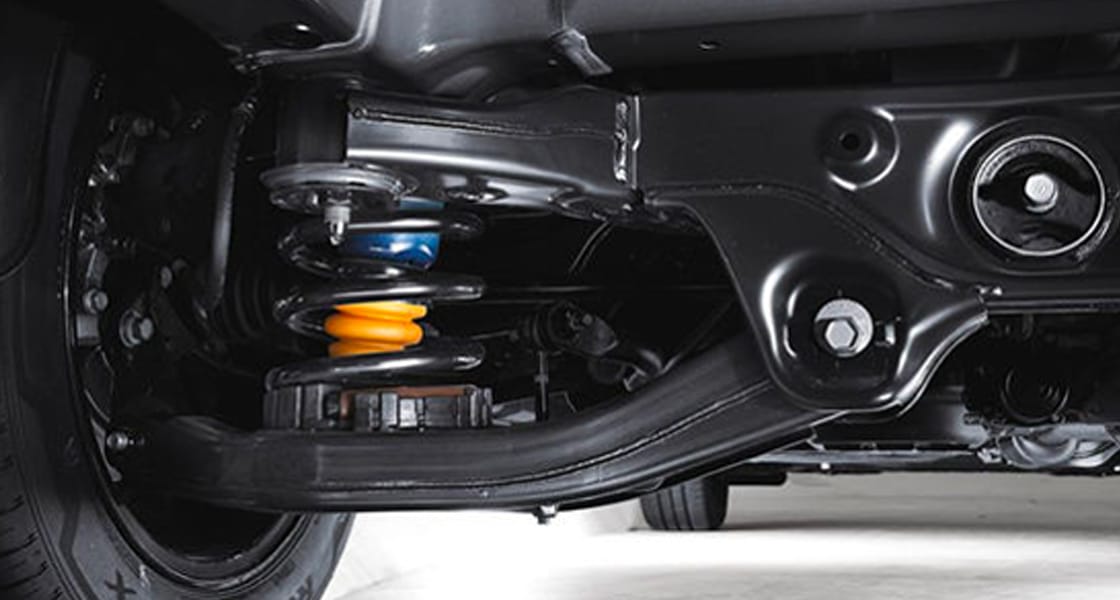 Suspension arrière multibras