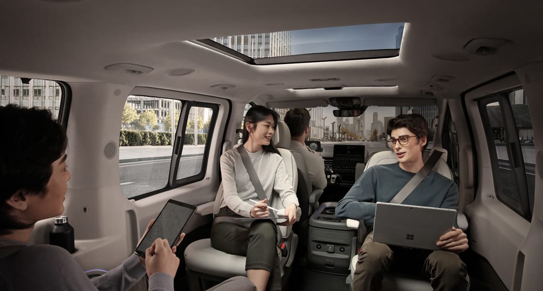 AMÉNAGEMENT SPACIEUX.