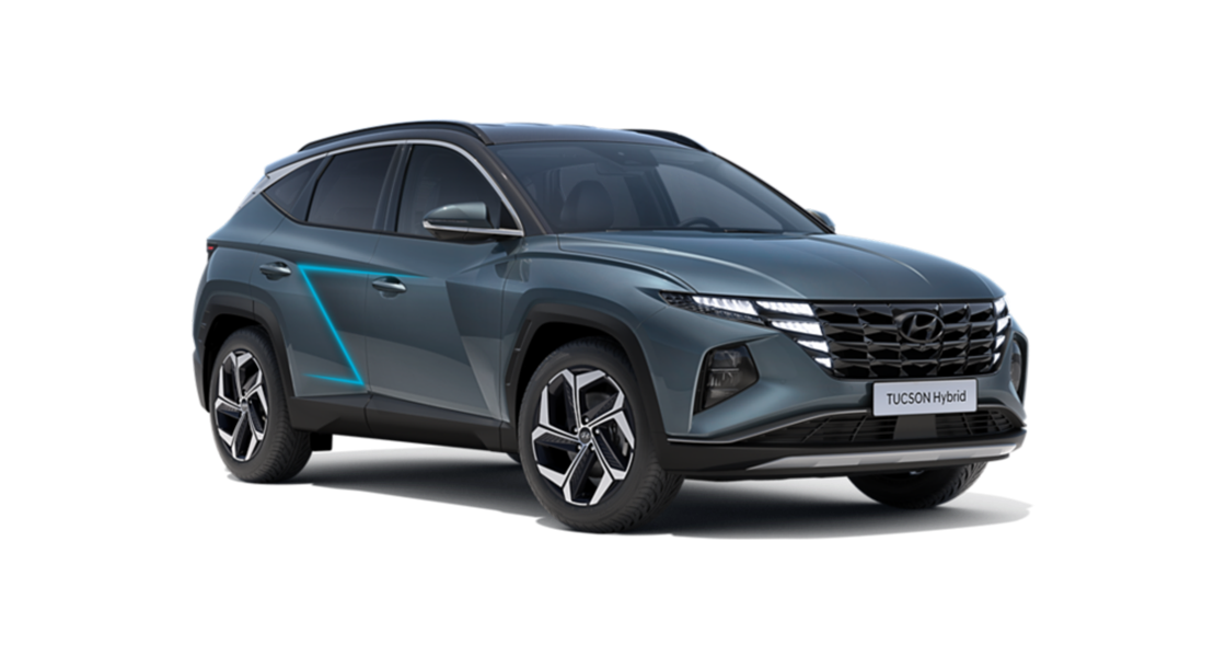 Tucsn Hybrid face latérale