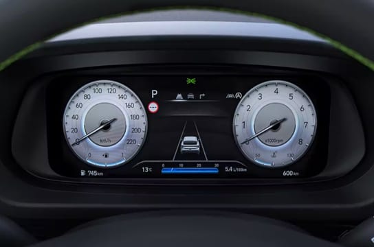 hyundai i20 compteurs numériques