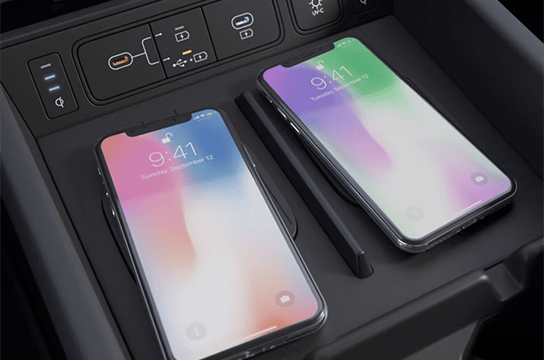 Double charge sans fil.