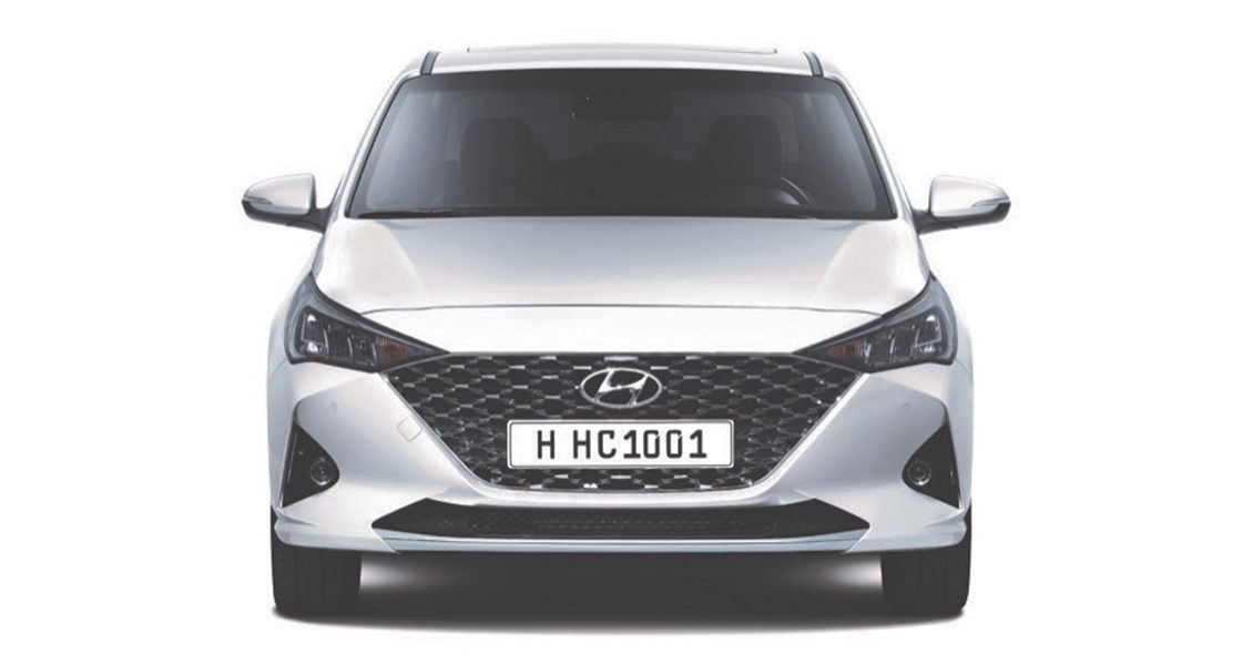 Design devant Hyundai Accent 2021