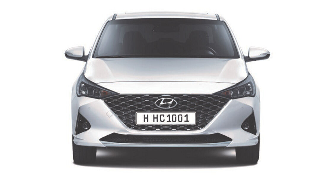 Design devant Hyundai Accent 2021