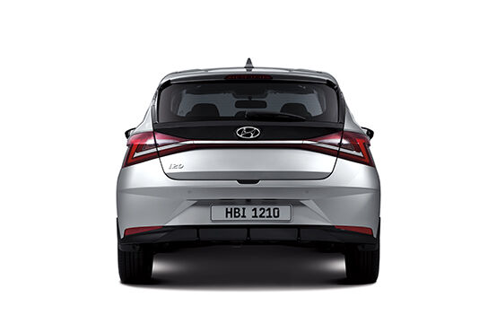 derrière de la citadine Hyundai i20 au Maroc
