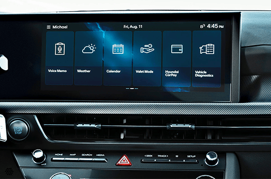 Écran d'infodivertissement de 12,3 po
