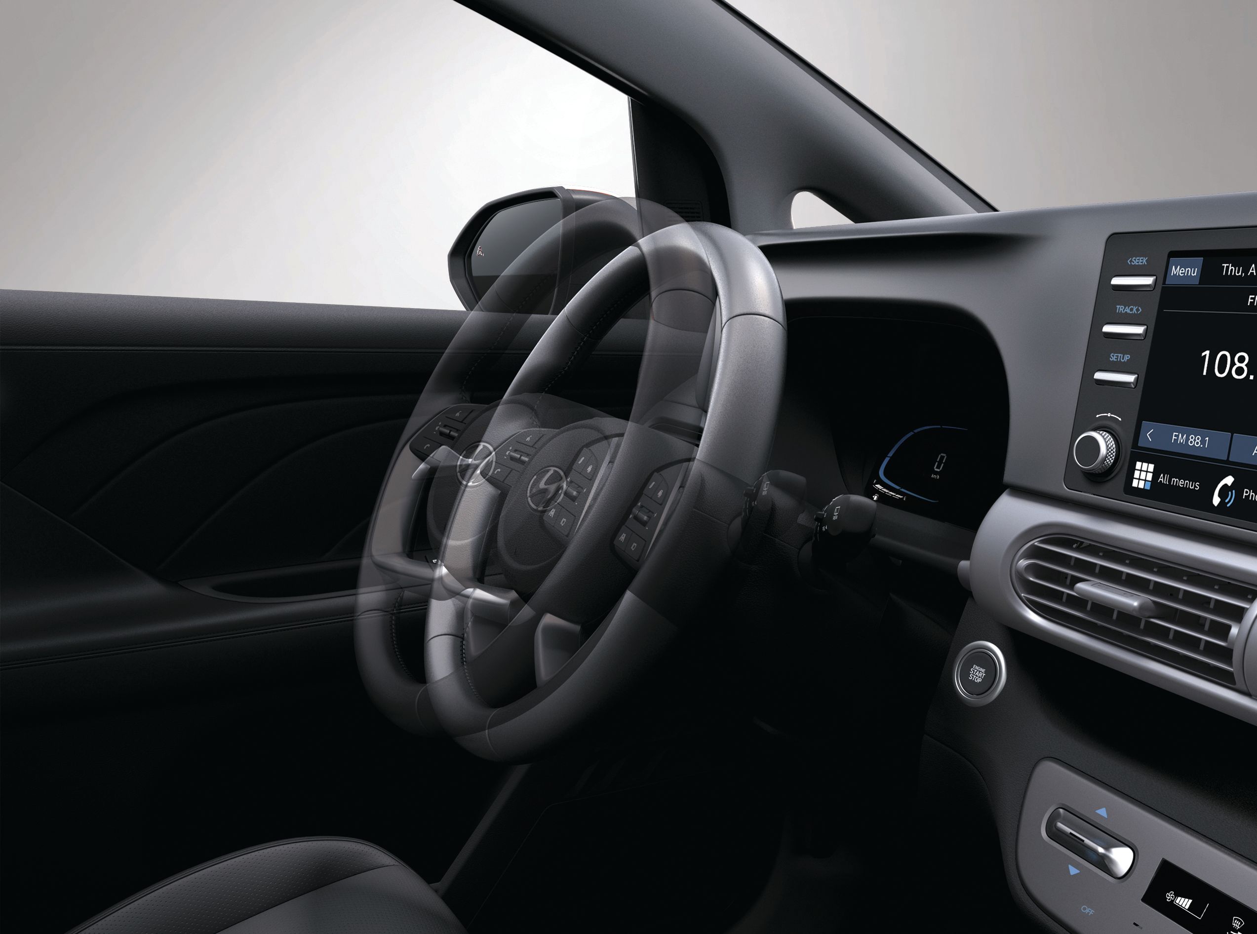 Tilt & Telescopic Steering Wheel (Trend, Style, Prime)