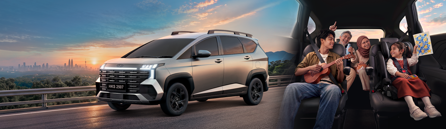 The new TUCSON car image