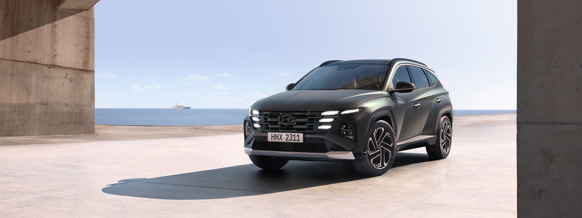 The new TUCSON kv banner image