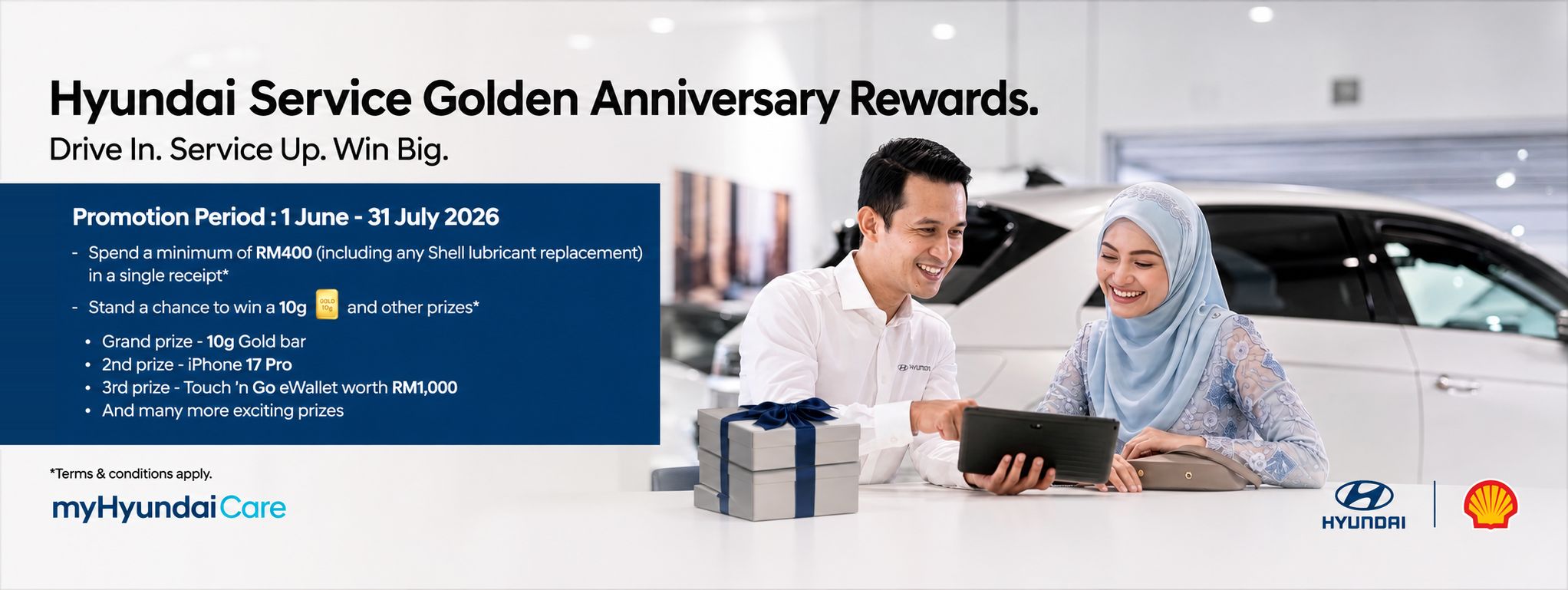 hyundai service gold anniversary