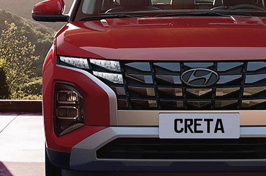 Parametric Jewel Pattern Grille & Hidden-type LED DRL