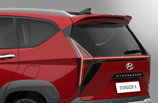 Extended Rear Spoiler with High Mount Stop Lamp