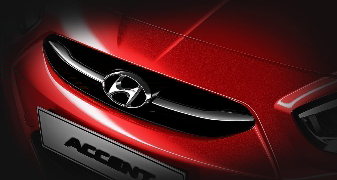 Closer view of radiator grille