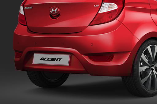 Closer view of rear reflectors