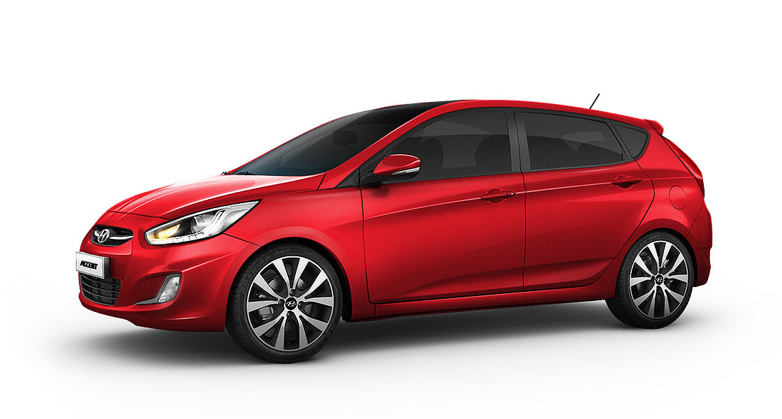 Hyundai on sale accent red