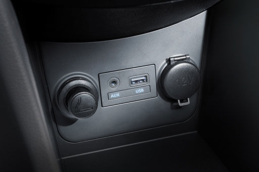 Aux and usb ports