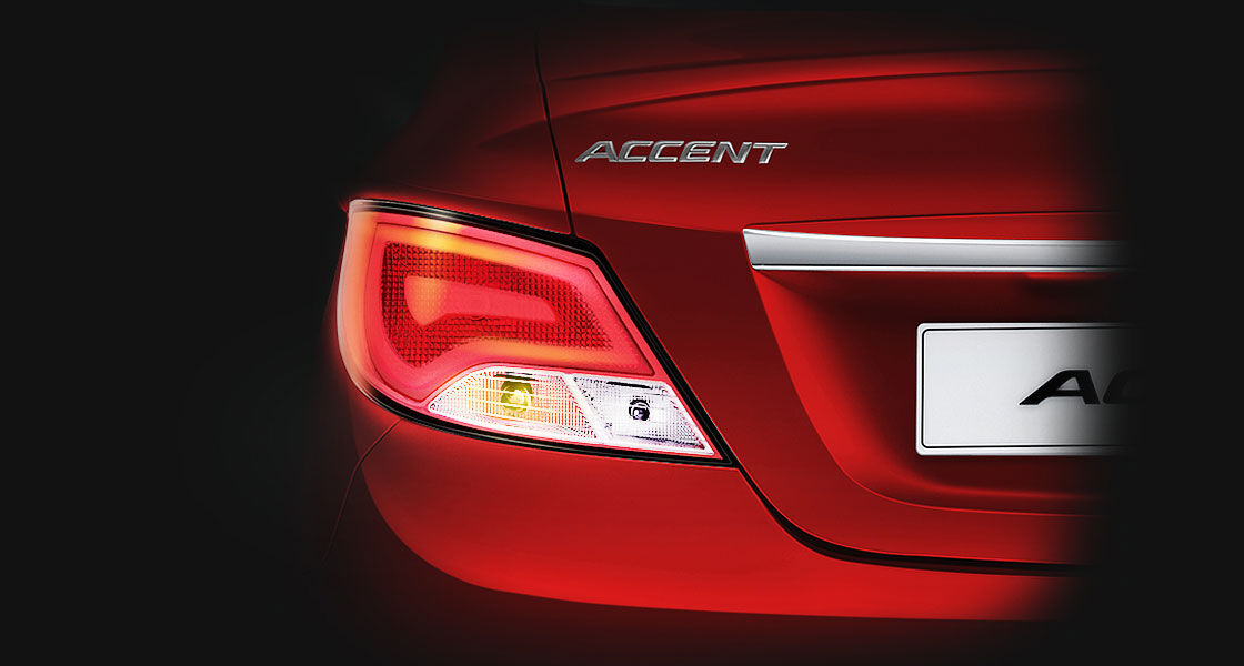 Closer view of rear combination lamp