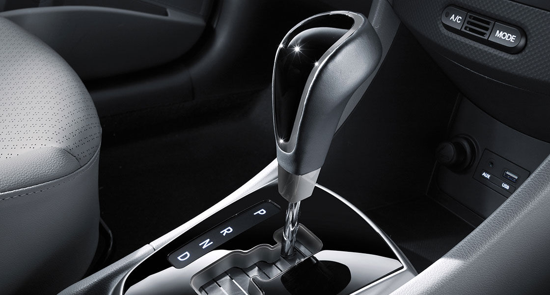 Automatic transmission in black color