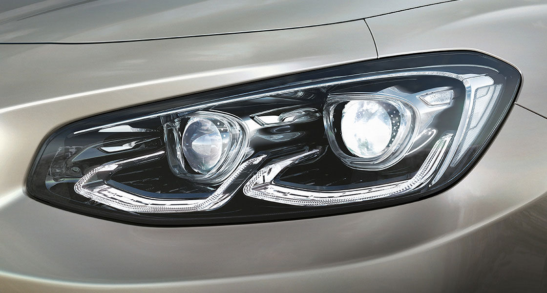 Full LED headlamps light on