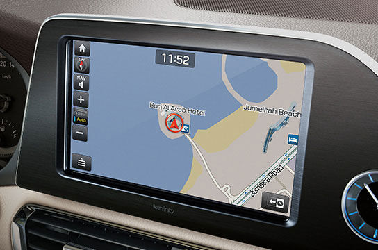 8˝ audio and navigation display