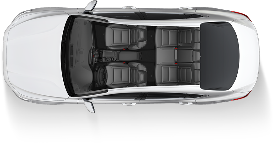 Gray two-tone car seat