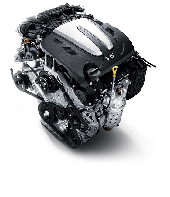 3.5 MPi gasoline engine