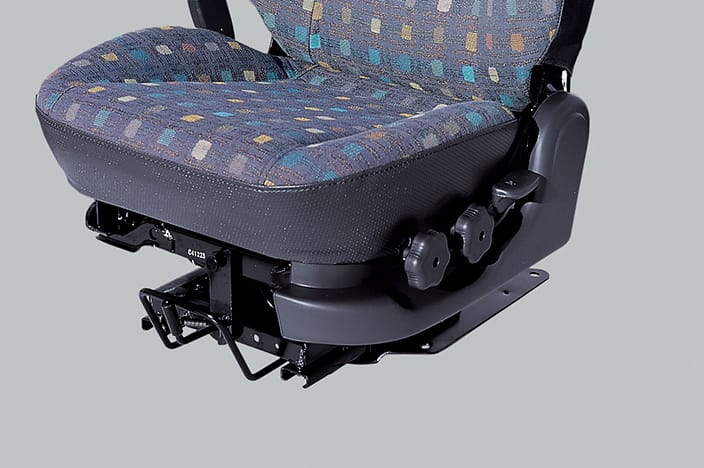 driver seat on the air suspension kit