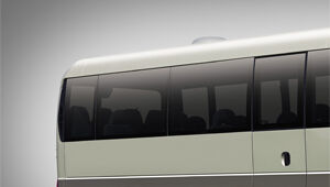 image of county side view and fixed type glass